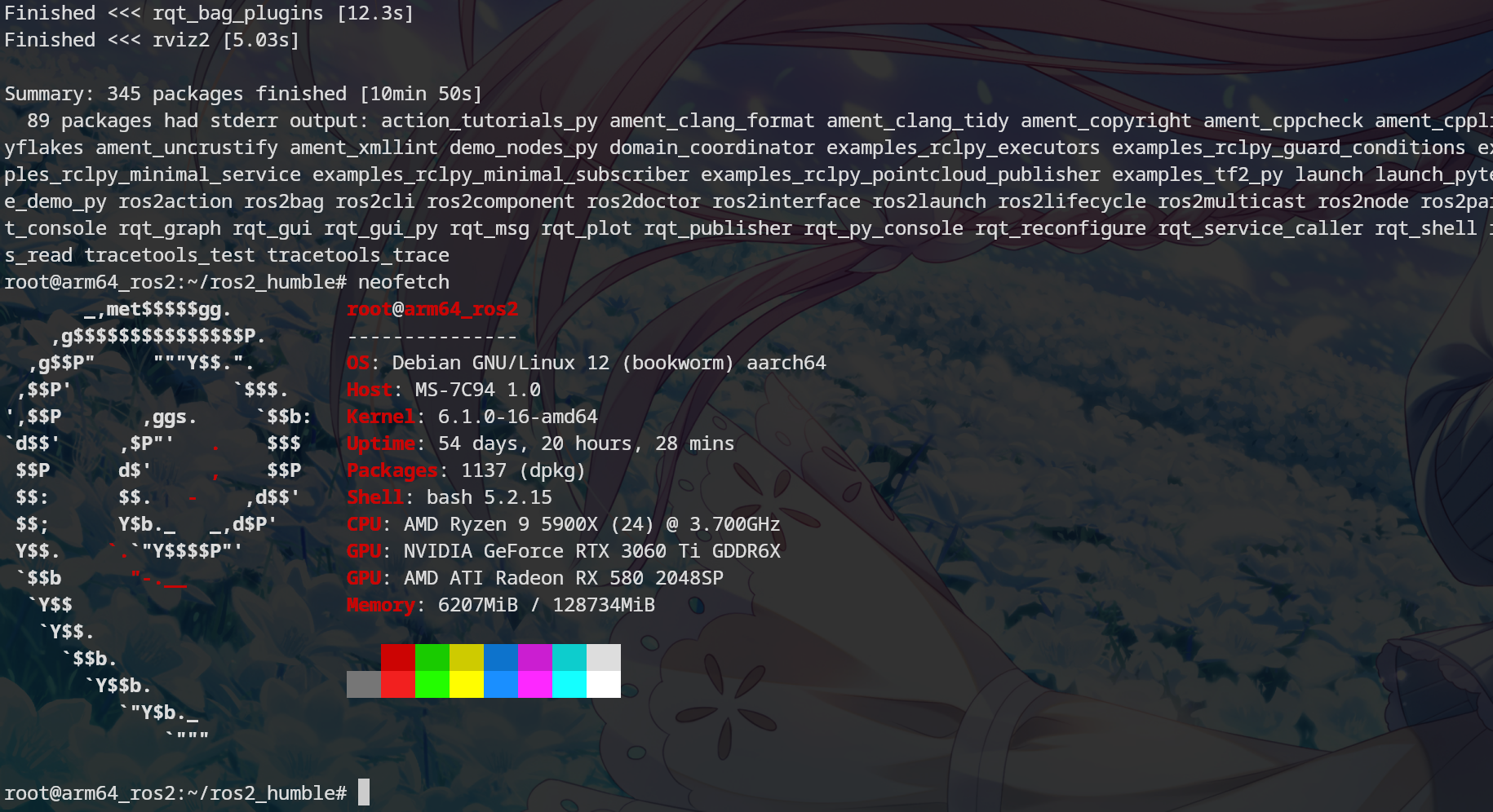 compile ros